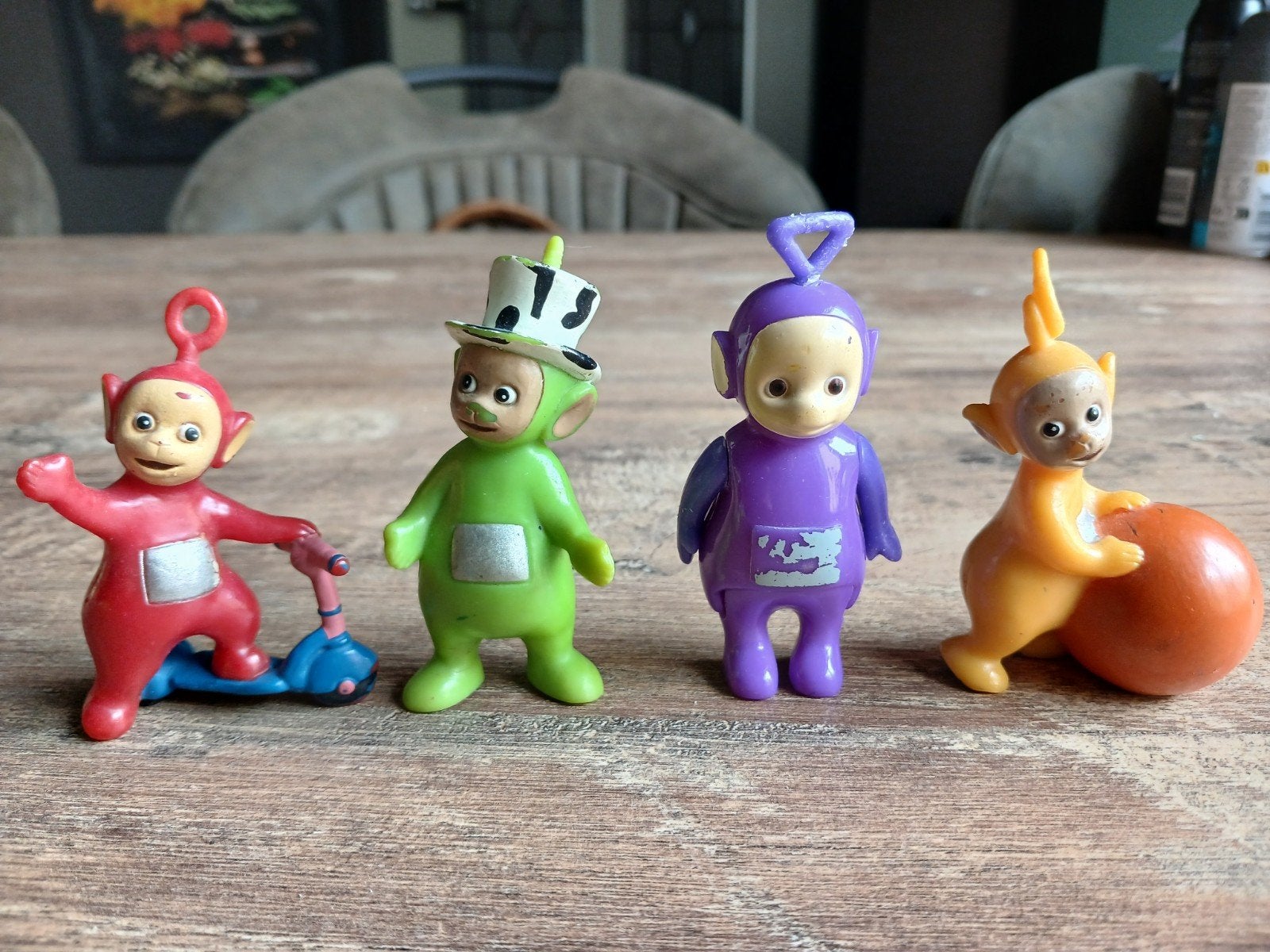 Teletubbies figuren set - Tinky Winky, Dipsy, Laa-Laa, Po, Ophalen of Verzenden, Gebruikt