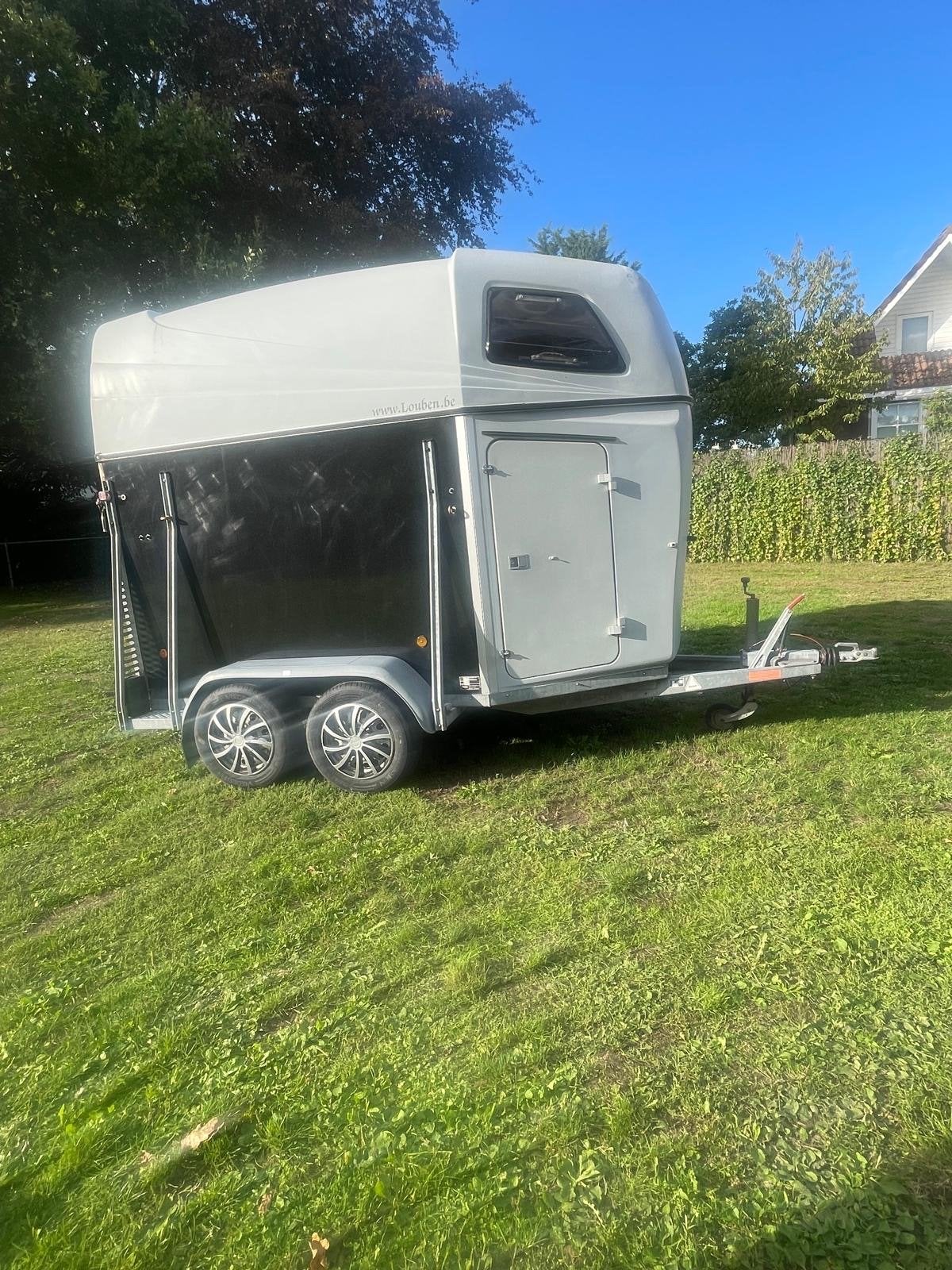Paarden Trailer, Dieren en Toebehoren, Ophalen, Gebruikt, Aluminium, 2-paards trailer
