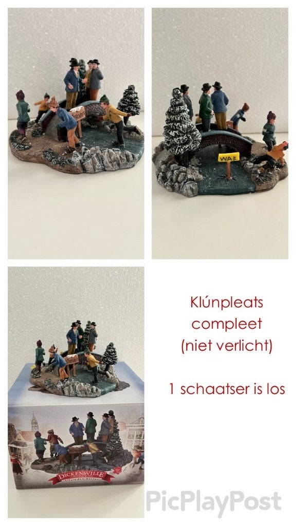 Dickensville, klunpleats, Diversen, Ophalen of Verzenden, Gebruikt