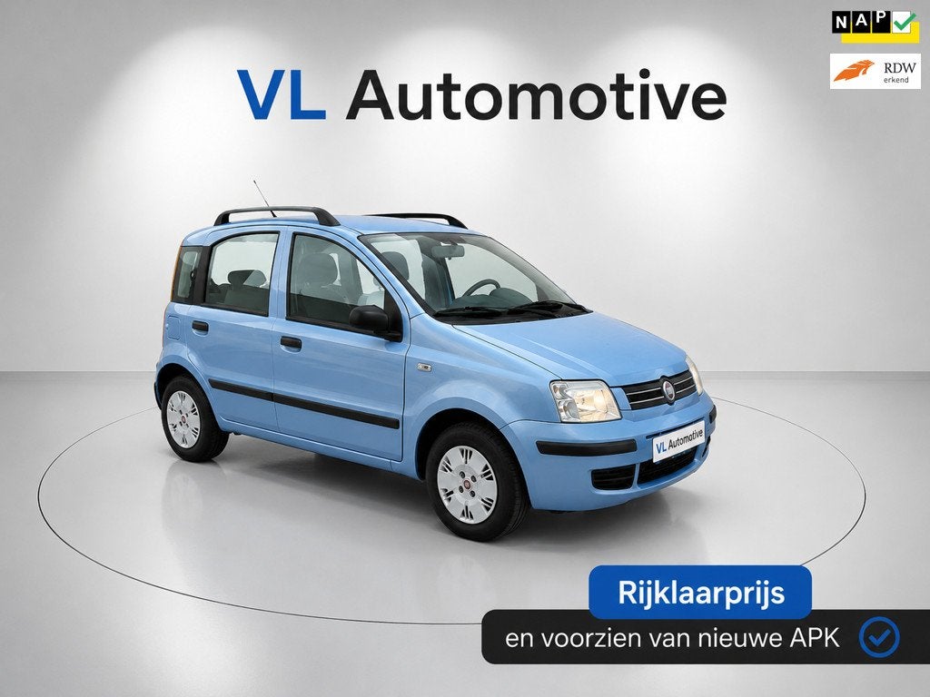 Fiat Panda 1.2 NAP*Airco*Electrische ramen*Afstandsbediening, Voorwielaandrijving, Stof, Gebruikt, Elektrische ramen
