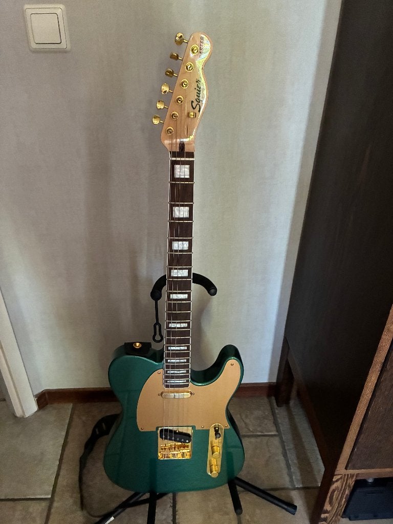 Squier 40e anniversary telecaster, Ophalen, Zo goed als nieuw, Solid body, Overige merken