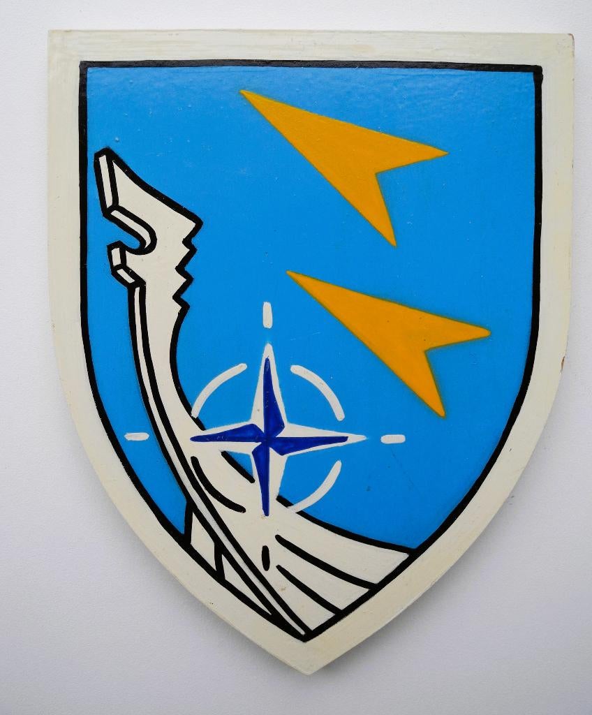 Schild LKG 43 T33 G91R Leichten Kampf Geschwader jaren 70, Ophalen of Verzenden, Zo goed als nieuw, Overige typen