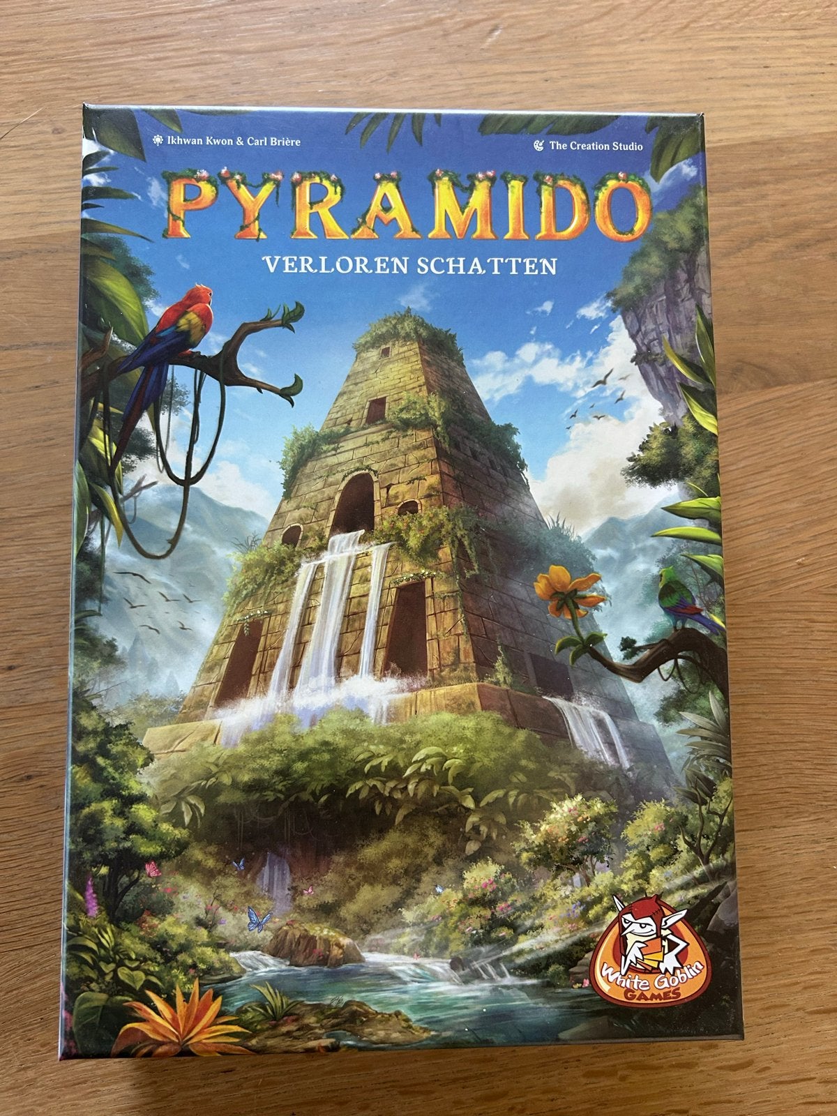 Pyramido: Verloren Schatten bordspel incl. playmat, Ophalen of Verzenden, Zo goed als nieuw