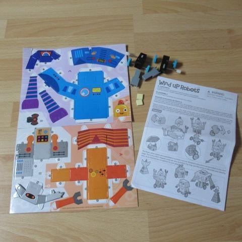Wind up robots : zelf je robot maken, Ophalen of Verzenden, Zo goed als nieuw, Knutselen