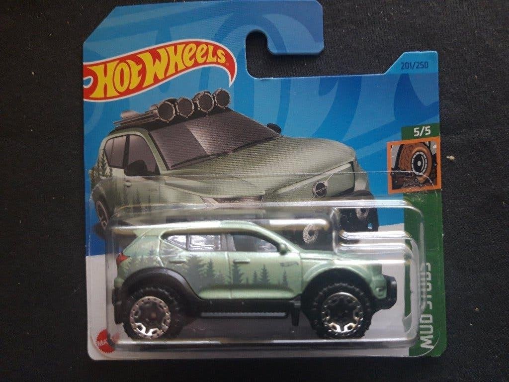 Hotwheels Volvo XC40 Recharge lichtgroen – Nieuw, Ophalen of Verzenden, Zo goed als nieuw, Auto