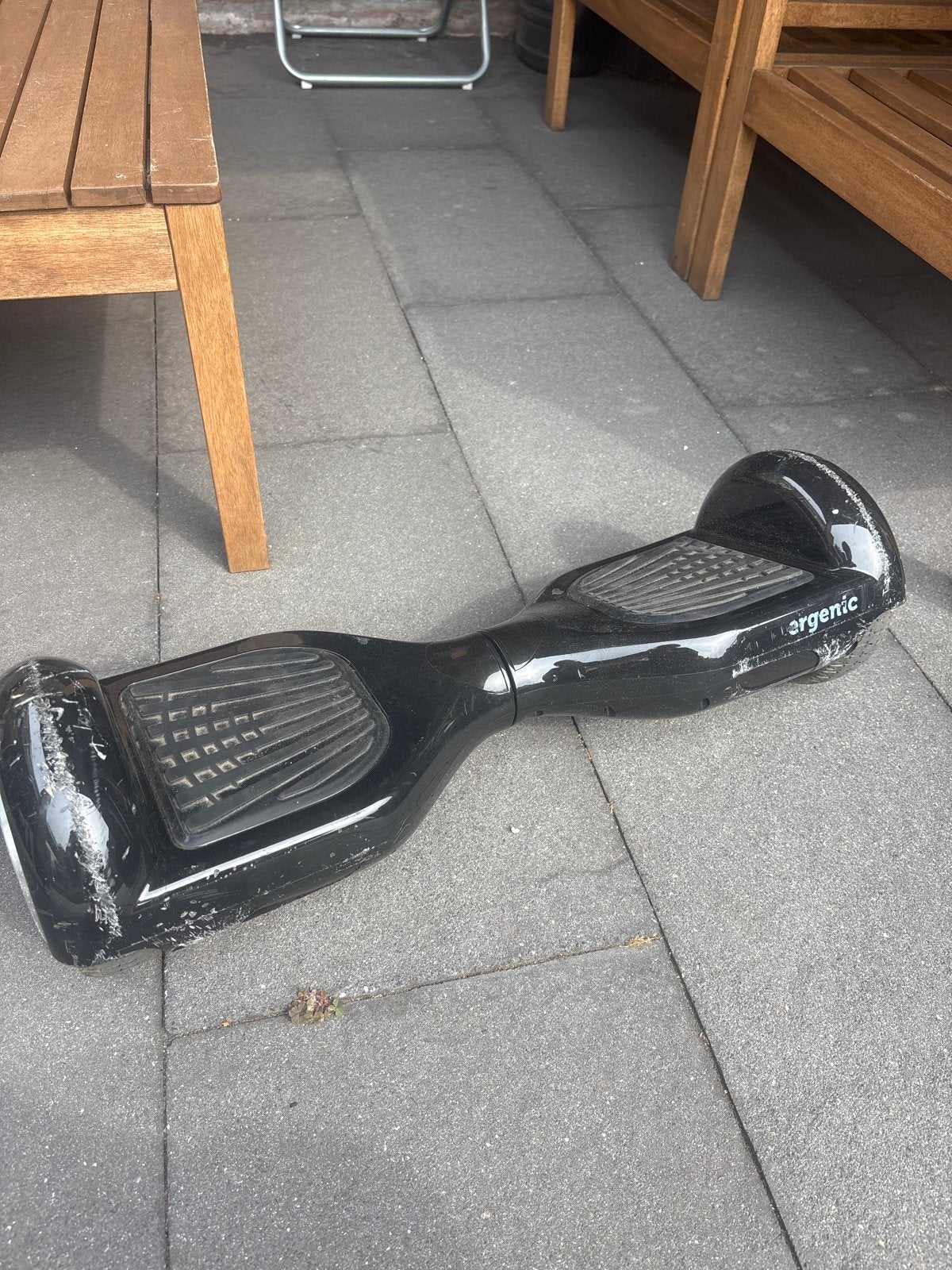 Gebruikte Ergentic Hoverboard - Zwart, Fietsen en Brommers, Steps, Ophalen of Verzenden, Gebruikt, Overige typen