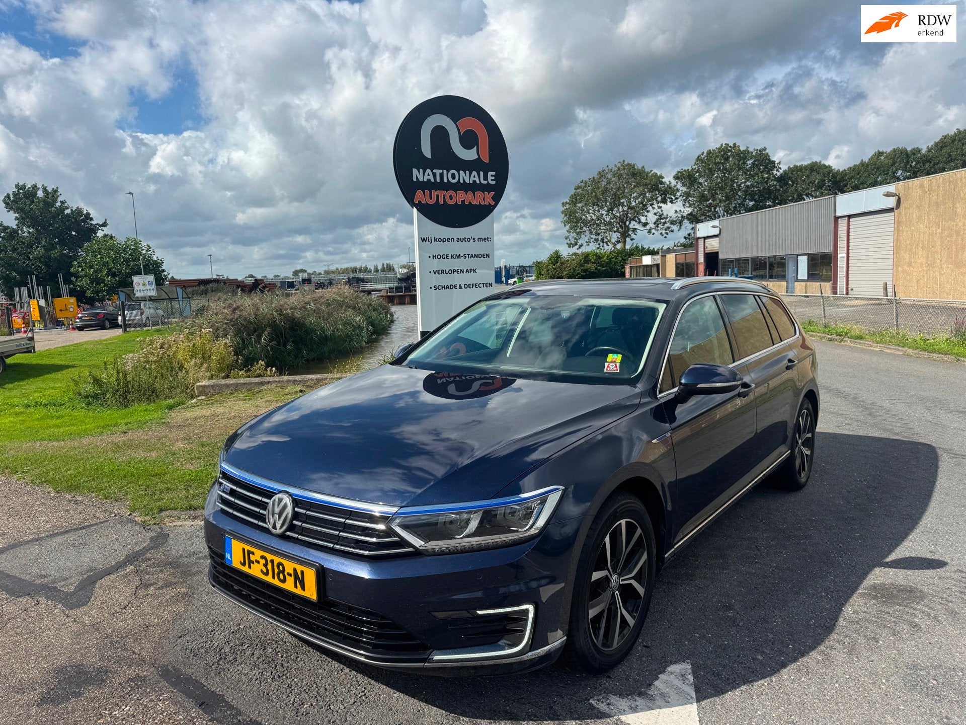 Volkswagen Passat Variant | 2015 | 1.4 TSI GTE Highline | Au, Auto's, Gebruikt, Blauw, Hybride Elektrisch/Benzine, 1600 kg
