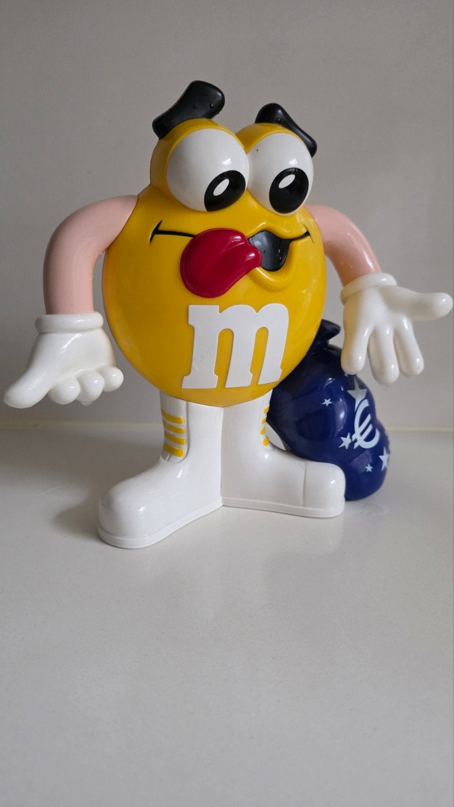 vintage M&M spaarpot, Ophalen, Gebruikt