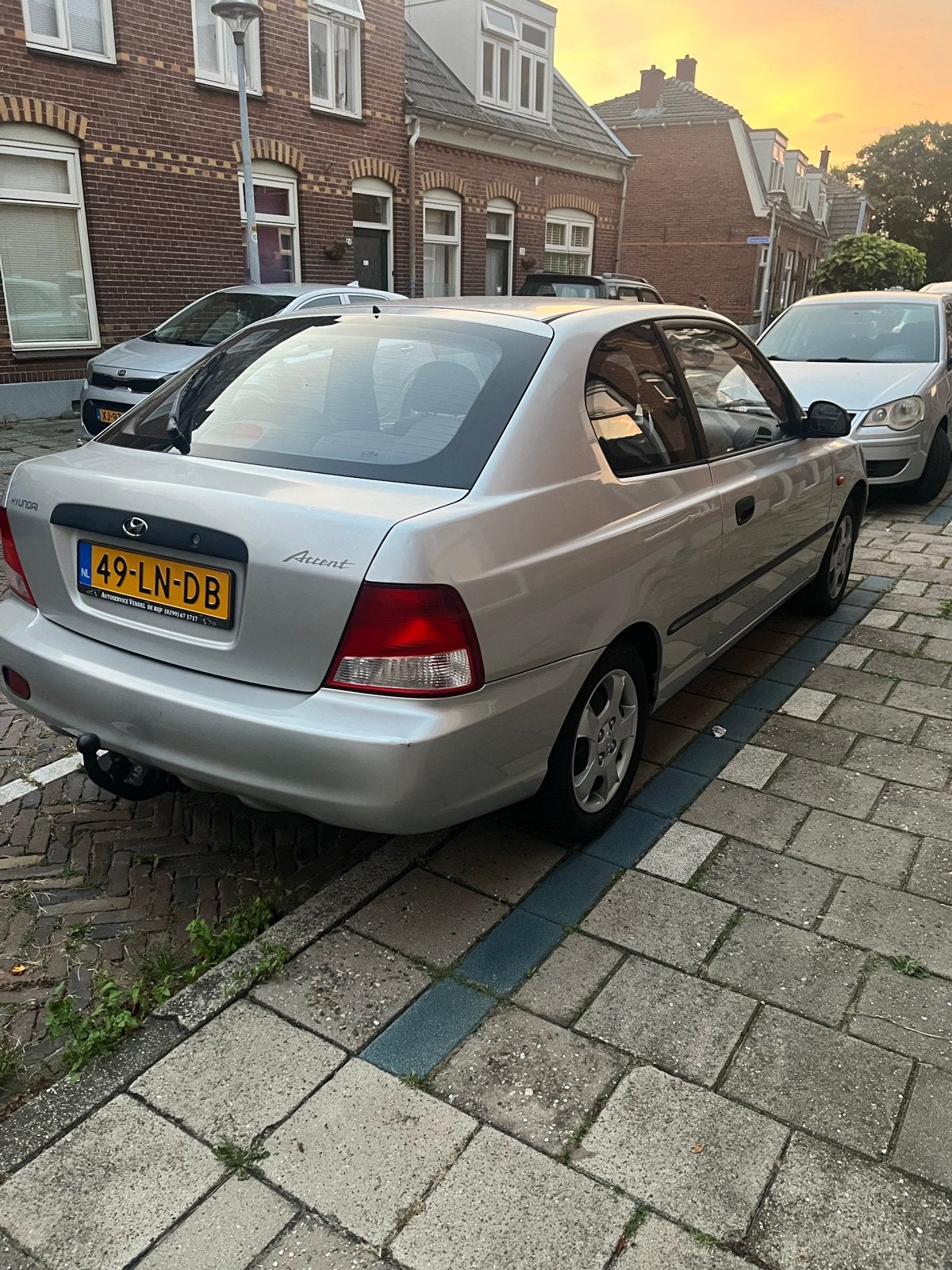 Hyundai Accent 1.3 3DRS 2003 Grijs