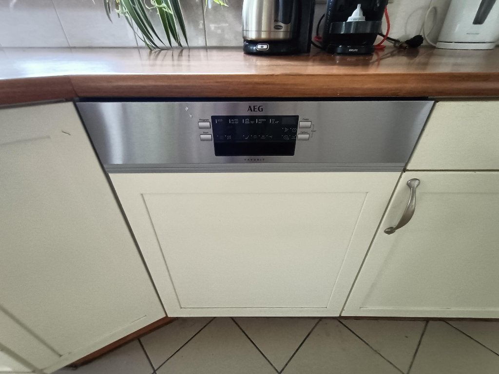 keuken, Huis en Inrichting, Keuken | Complete keukens, Gebruikt, Hoekkeuken, Ophalen of Verzenden, Hoogglans of Gelakt