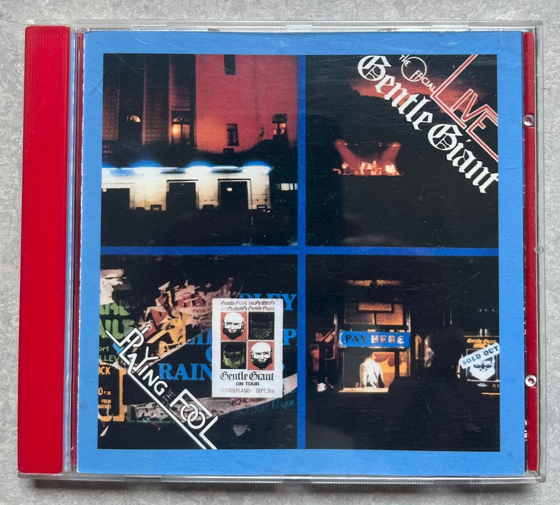 Gentle Giant - Playing the Fool (Live) (cd progrock), Ophalen of Verzenden, Zo goed als nieuw