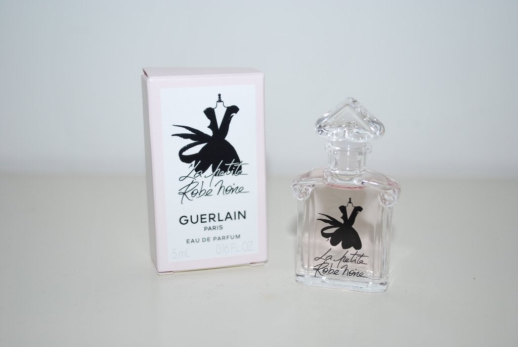 Miniatuur Guerlain La Petite Robe Noir, Ophalen of Verzenden, Zo goed als nieuw, Miniatuur, Gevuld