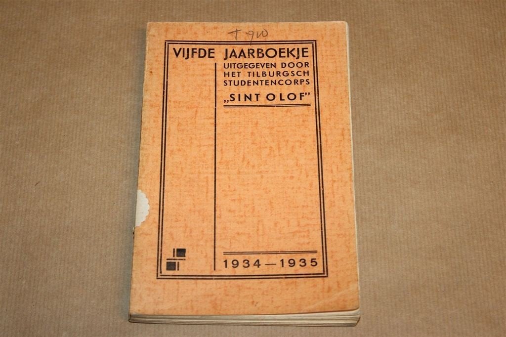 Sint Olof Tilburg — 5e Jaarboekje 1934-1935, Ophalen of Verzenden, Gelezen