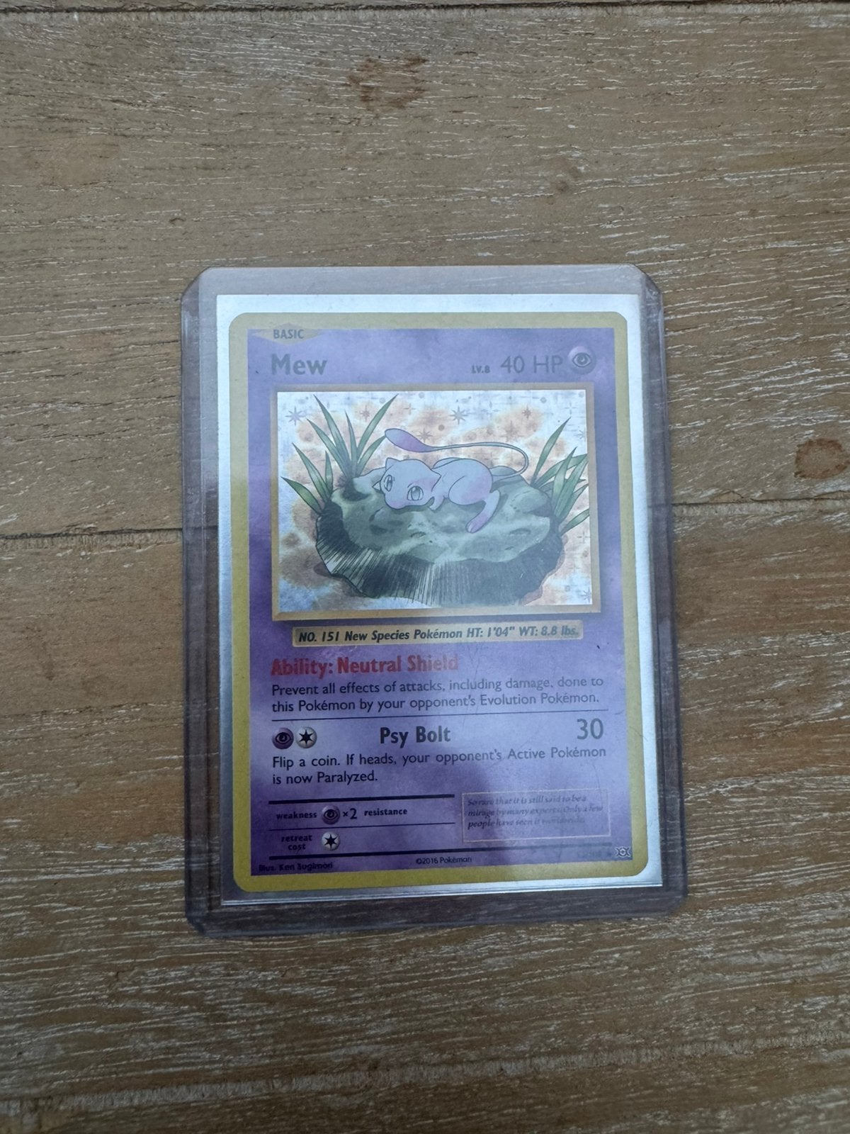 Mew lv.8 (53/108), Ophalen of Verzenden, Zo goed als nieuw, Losse kaart