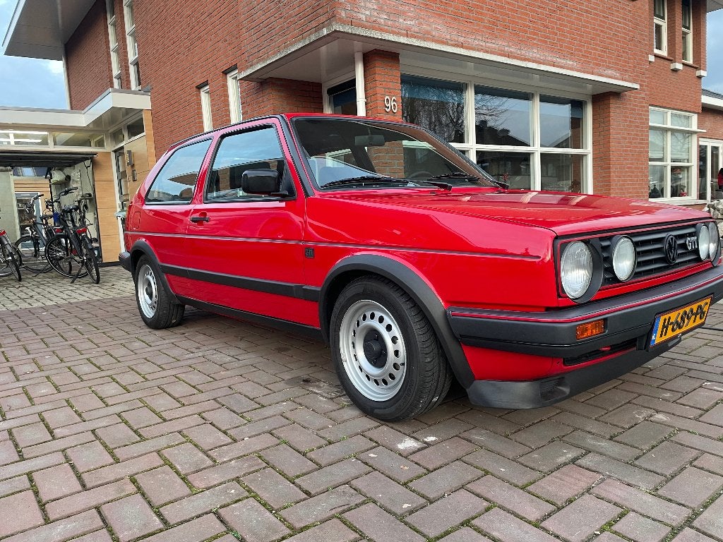 Volkswagen gti mk2 1988 Rood, Voorwielaandrijving, 4 cilinders, 1200 kg, Handgeschakeld