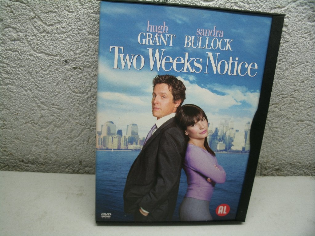 dvd 125b two weeks notice, Alle leeftijden, Ophalen of Verzenden, Zo goed als nieuw, Romantische komedie