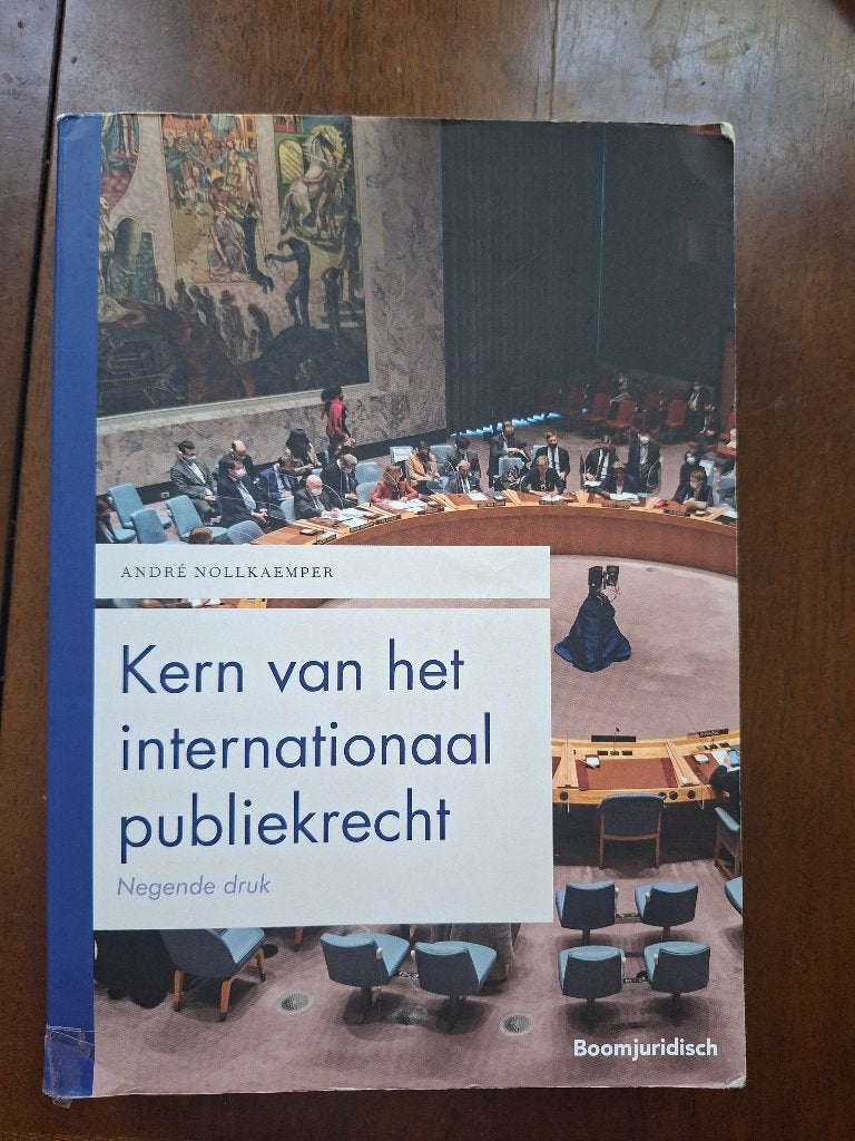 Kern van het internationaal publiekrecht 9e druk Nollkaemper, Boeken, Studieboeken en Cursussen, Gelezen, Boom, Ophalen of Verzenden