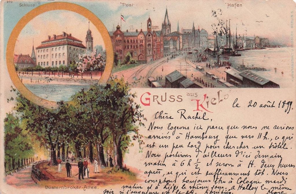 702-368-027 Kiel, Ophalen of Verzenden, Voor 1920, Duitsland