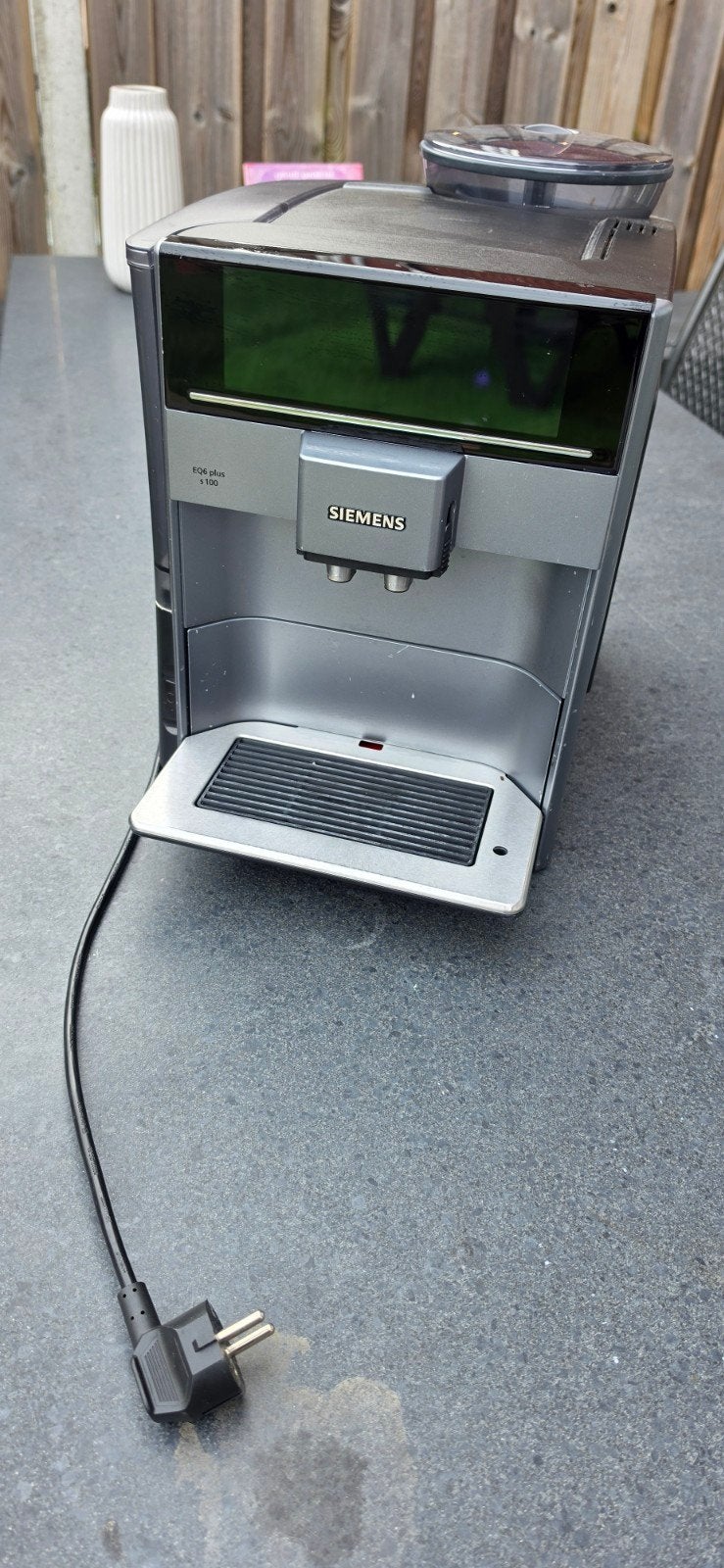 Siemens EQ.6 Plus S100 - Goed onderhouden koffiemachine, Witgoed en Apparatuur, Koffiezetapparaten, Ophalen of Verzenden, Gebruikt