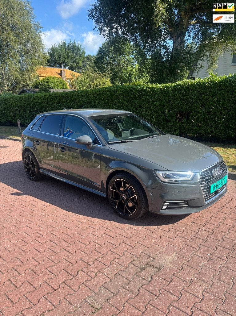 Audi A3 Sportback 1.4 e-tron Lease Edition NAP NWE APK S-Lin, Auto's, Audi, Bedrijf, Te koop, A3, ABS, Airbags, Airconditioning