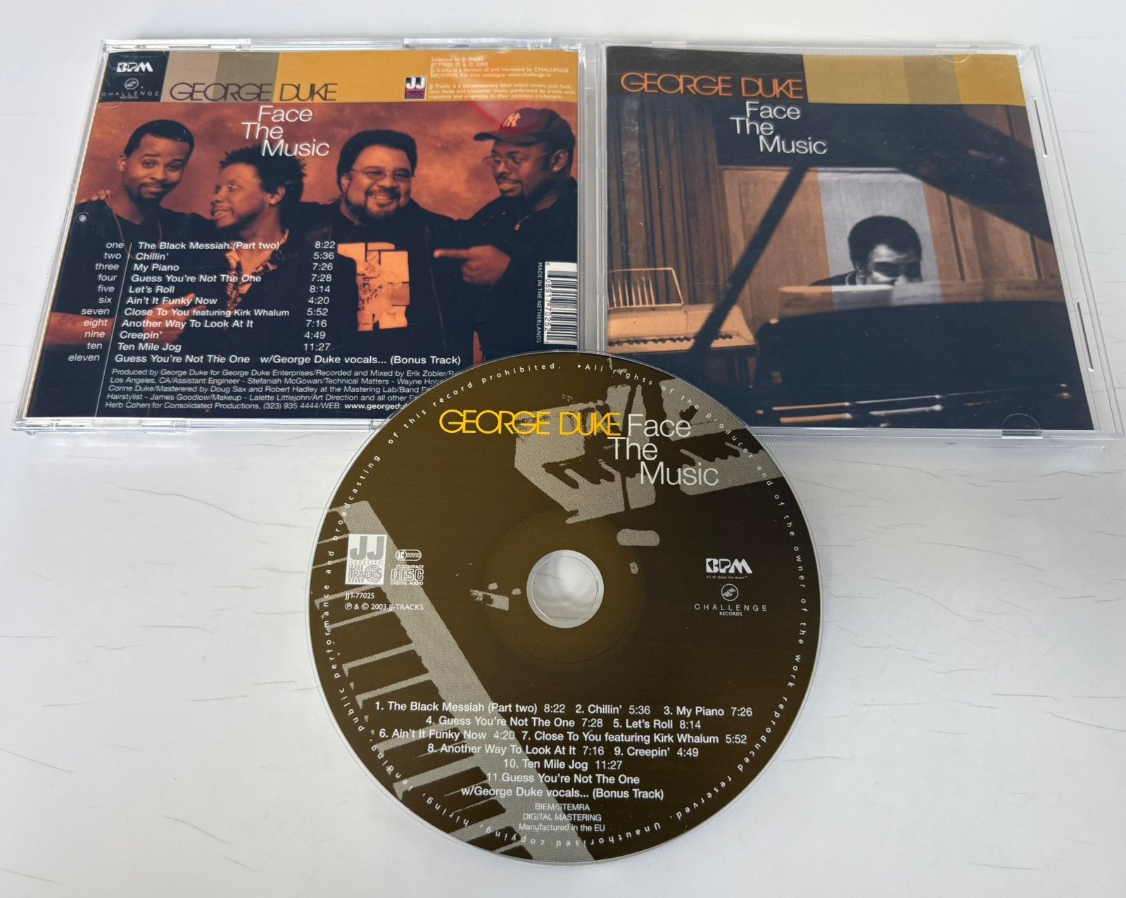 George Duke - Face the music, Ophalen of Verzenden, Zo goed als nieuw