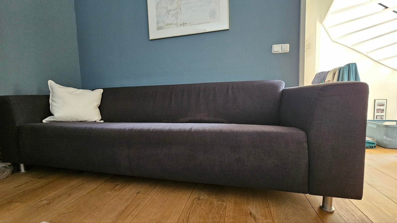 Rachmaninoff bank - Dutch design - gebruikt maar zit goed!, Huis en Inrichting, Ophalen, 250 tot 300 cm, Gebruikt, Driepersoons
