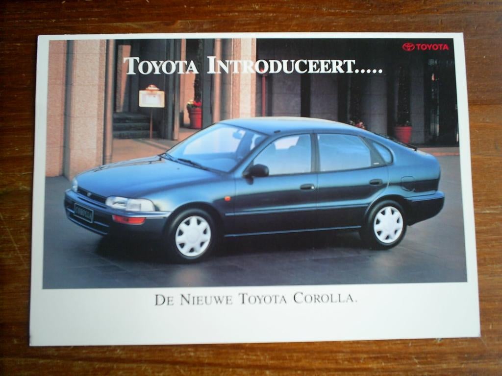 Toyota Corolla De Nieuwe [ 1 / 1992 ], Verzenden, Zo goed als nieuw, Toyota