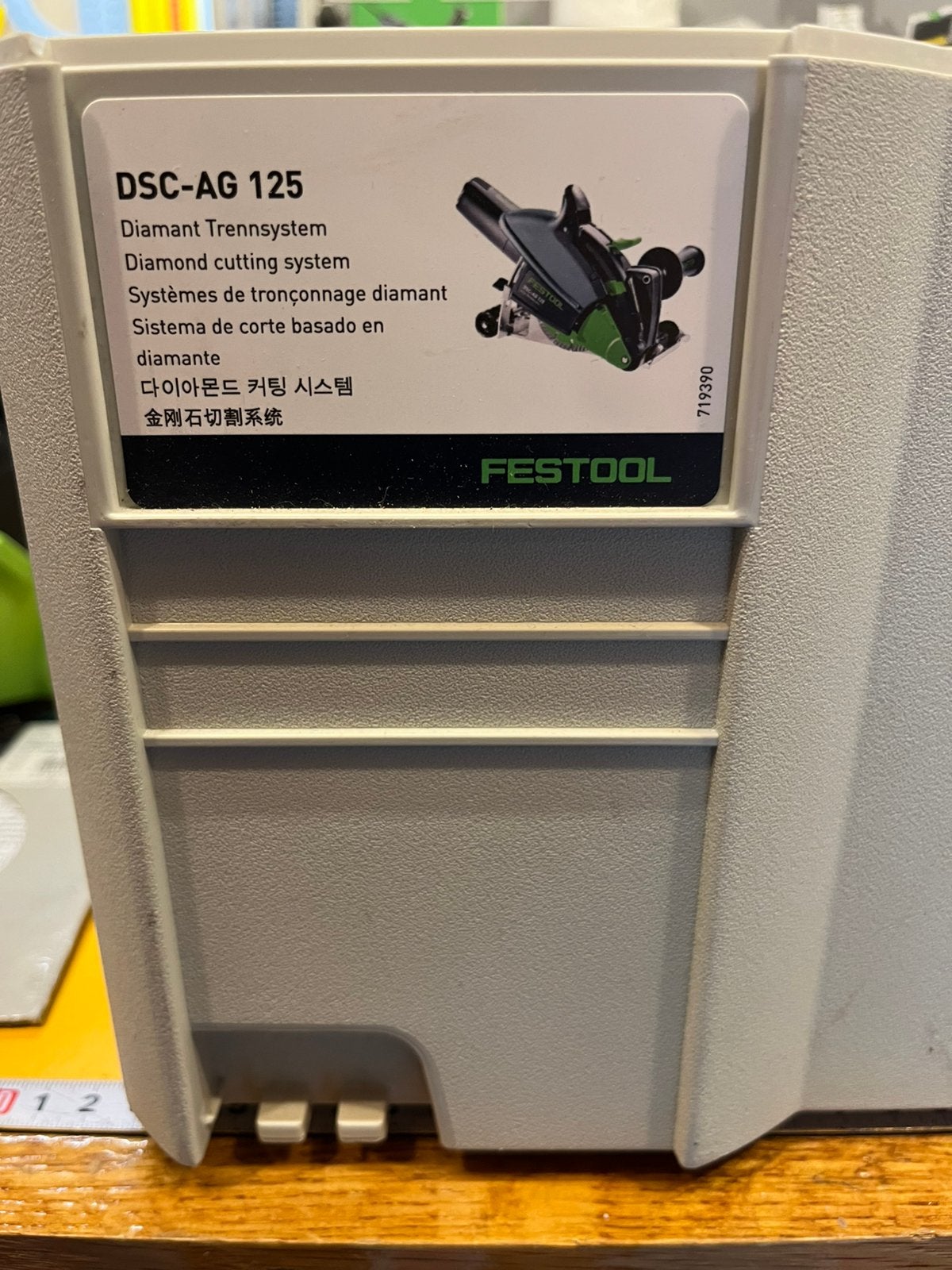 Festool DSC-AG 125 FH-Plus Tegelslijper, Ophalen of Verzenden, Nieuw, 1000 watt of meer, Haakse handslijpmachine