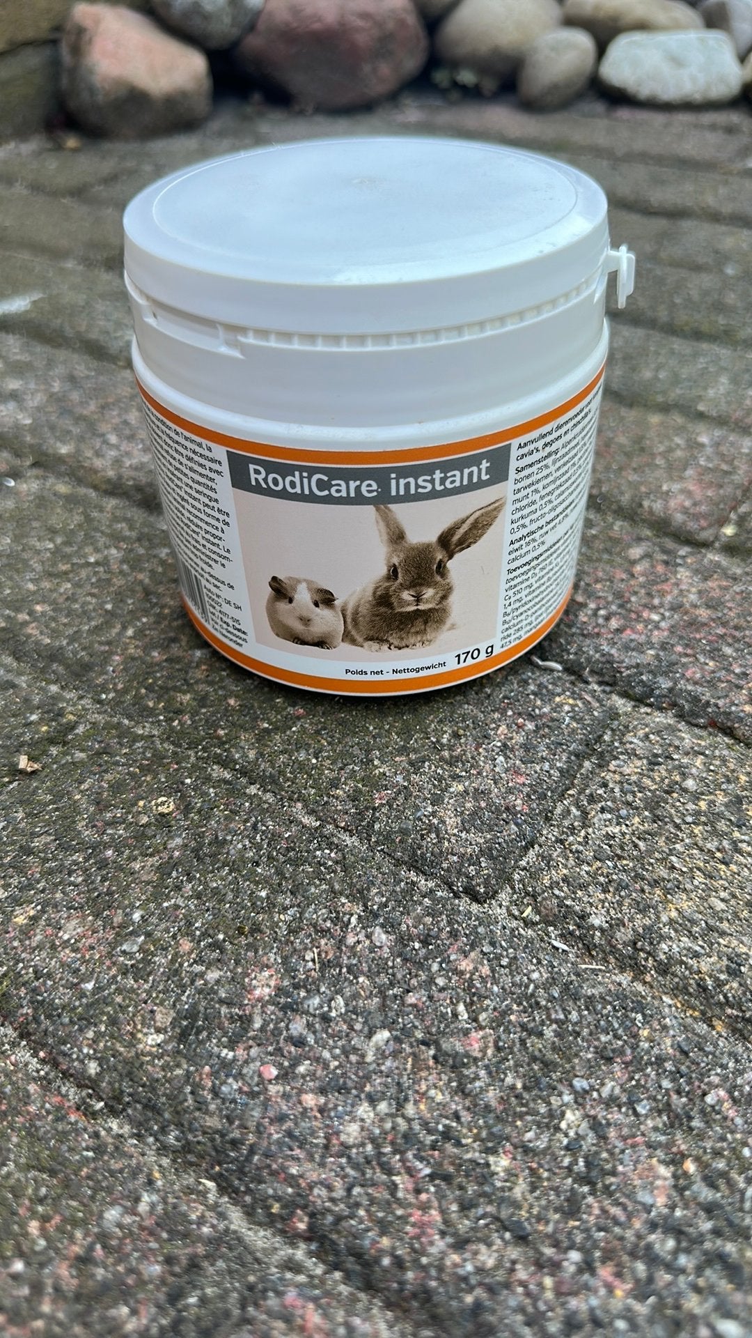 Rodicare instant calcium- arm, aanvullende voeding knaagdier, Ophalen, Knaagdier of Konijn