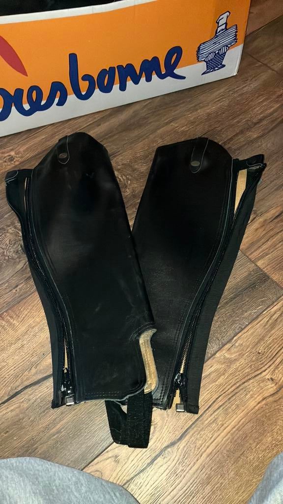 Nieuwe lederen chaps, Ophalen of Verzenden, Nieuw, Overige soorten, Schoeisel
