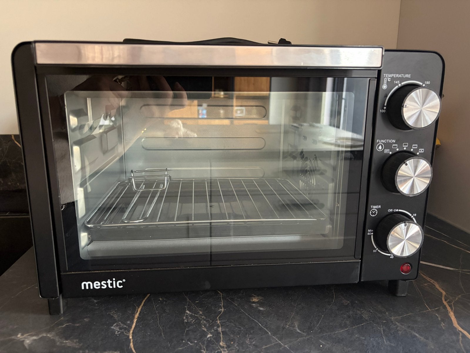 Mestic Mini-oven MHO-120 - Zo goed als nieuw, Ophalen, Overige merken, Minder dan 45 cm, Zo goed als nieuw