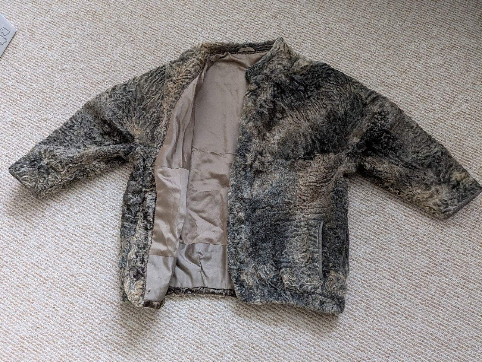 Vintage Bont Jasje met Laag Ingezette Mouwen, Ophalen of Verzenden, Gedragen, Maat 38/40 (M), Meerkleurig