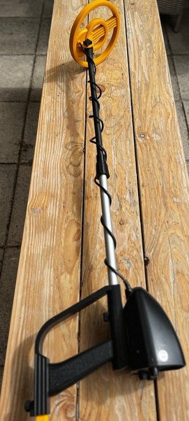 Metaaldetector (DETECT-IT) verstelbaar, Instelbare gevoeligheid, Zo goed als nieuw, 30 cm of minder, Ophalen