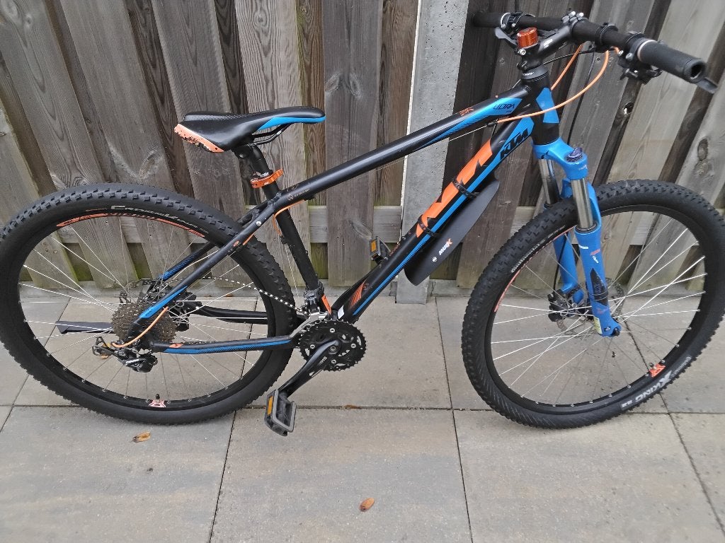 Ktm ultra fun mtb met schade, Gebruikt, Hardtail, Heren, 45 tot 49 cm
