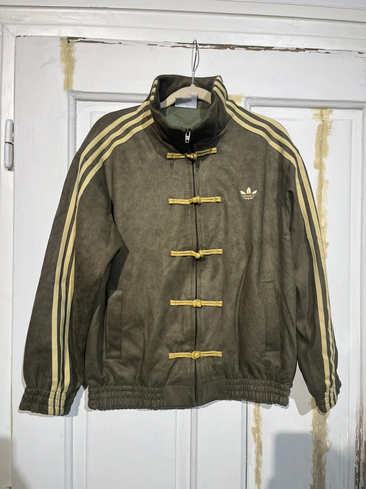 Adidas Jack / Vest Chinese New Year – M – green Edition, Ophalen of Verzenden, Zo goed als nieuw, Maat 48/50 (M), Groen