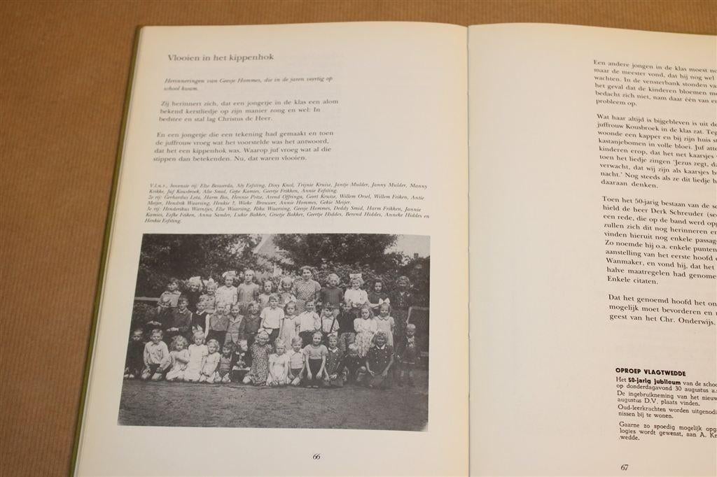 Jubileumboek Chr. School Vlagtwedde [1912-1987], Boeken, Geschiedenis | Stad en Regio, Ophalen of Verzenden, Gelezen