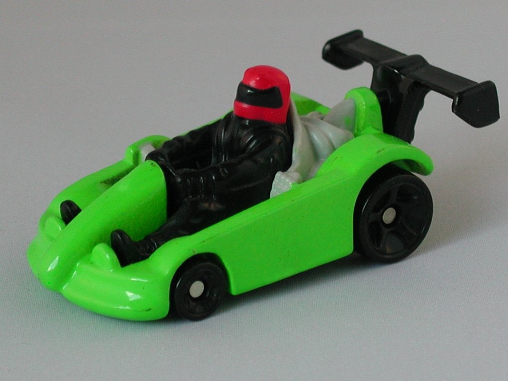 Hot Wheels speelgoedkart met coureur van Mattel / McDonalds, Ophalen of Verzenden, Zo goed als nieuw