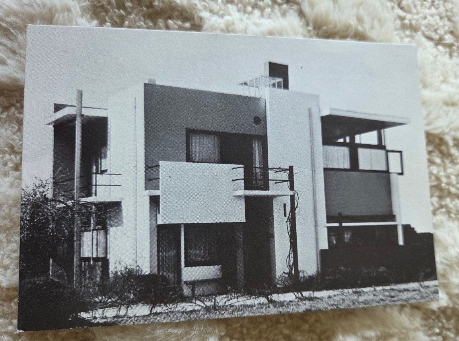 Zomerzegel Ansichtkaart - Rietveld Schröderhuis Utrecht 1924, Verzenden, 1920 tot 1940, Ongelopen, Utrecht