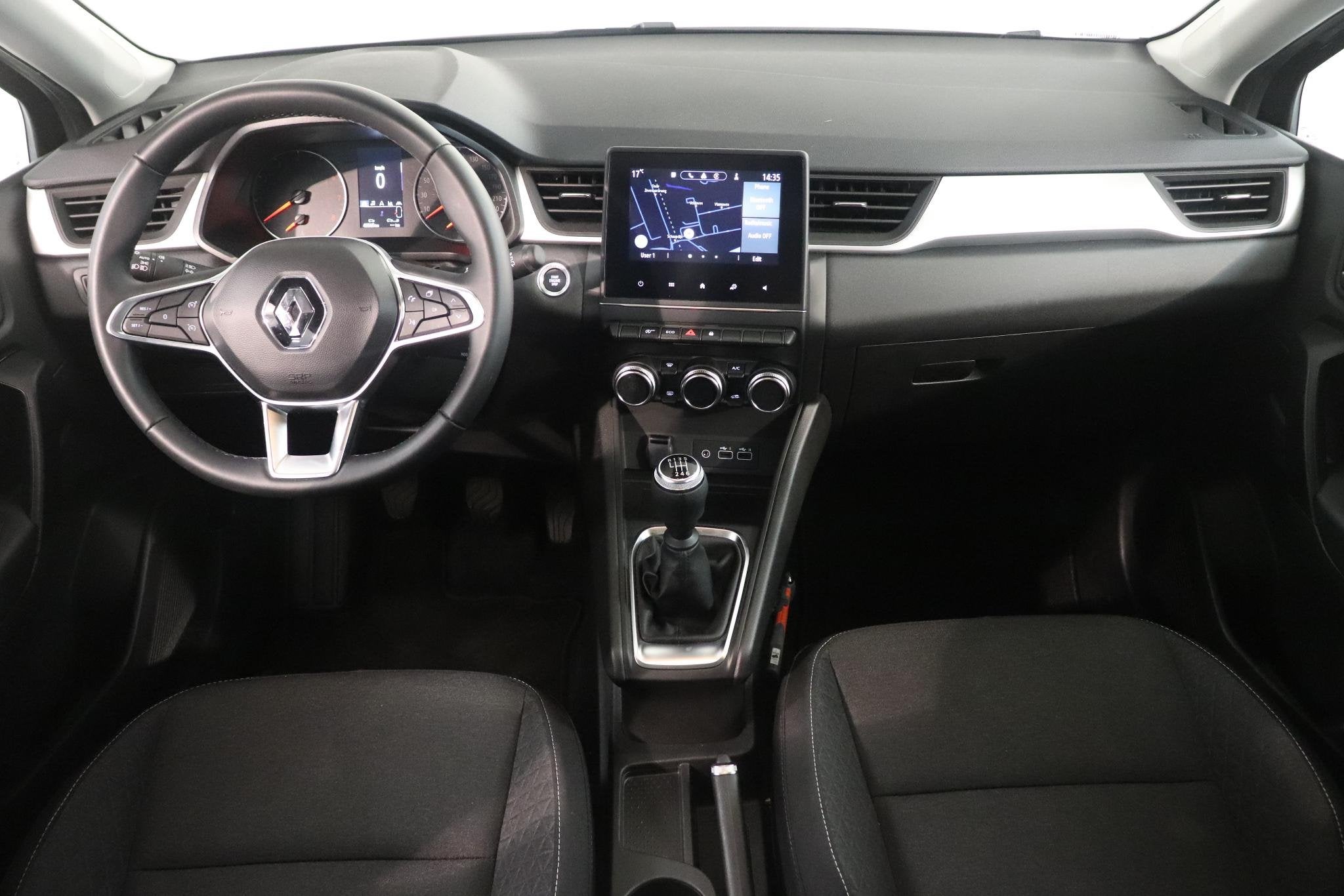 Renault Captur 1.0 TCe 90 evolution | Parkeersensor | Climat, Auto's, Voorwielaandrijving, Stof, Gebruikt, Met garantie (alle)