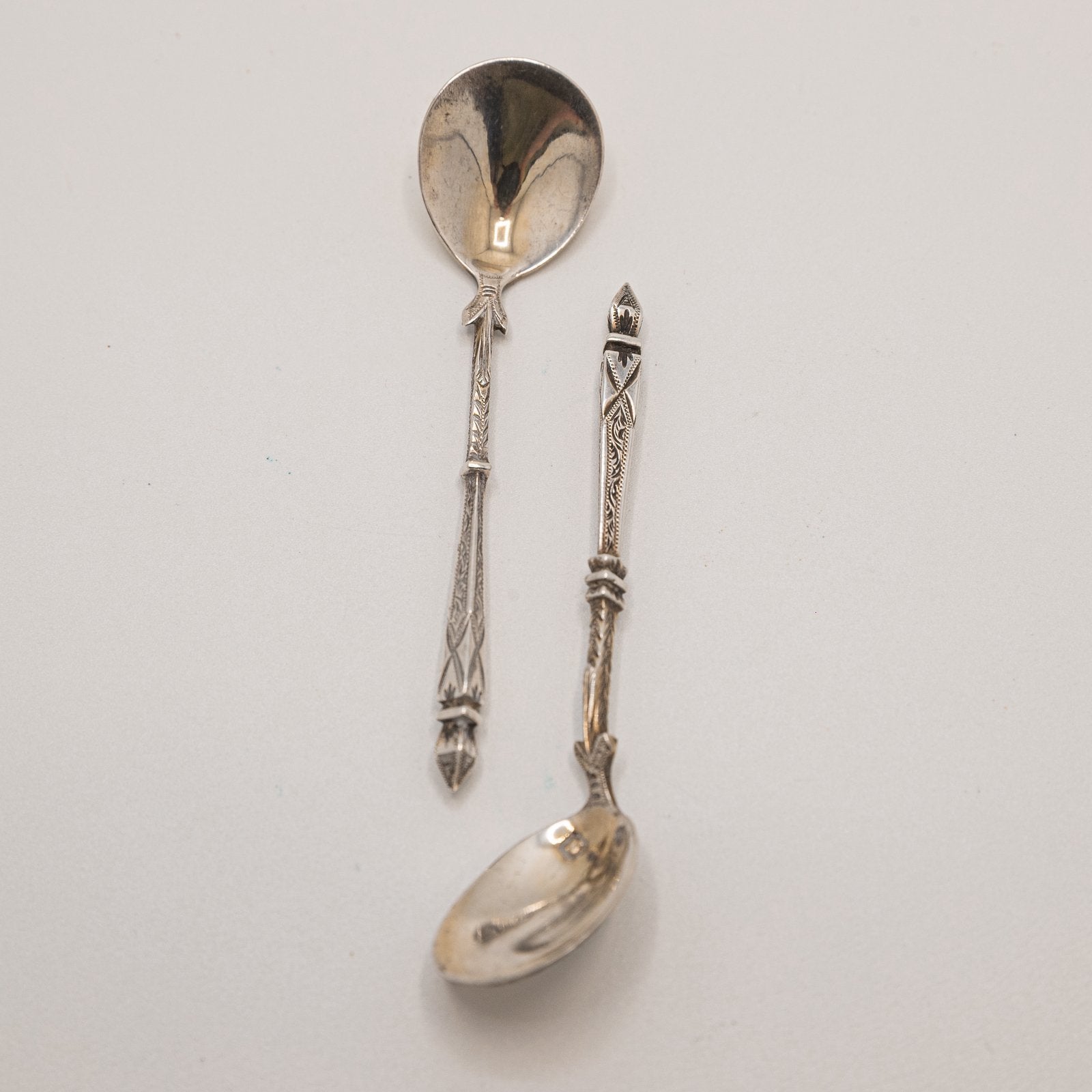 Zilveren lepeltjes, Ophalen of Verzenden, Zilver