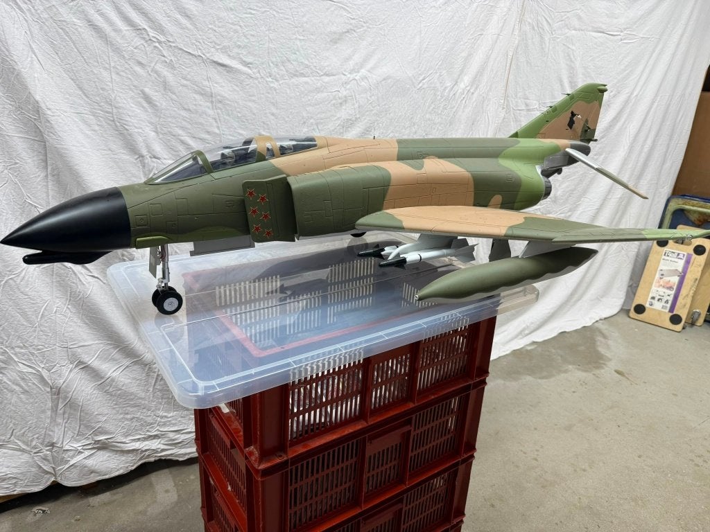 Freewing F-4D Phantom II Ultra Performance 8S EDF Jet - PNP, Ophalen of Verzenden, Zo goed als nieuw, Elektro