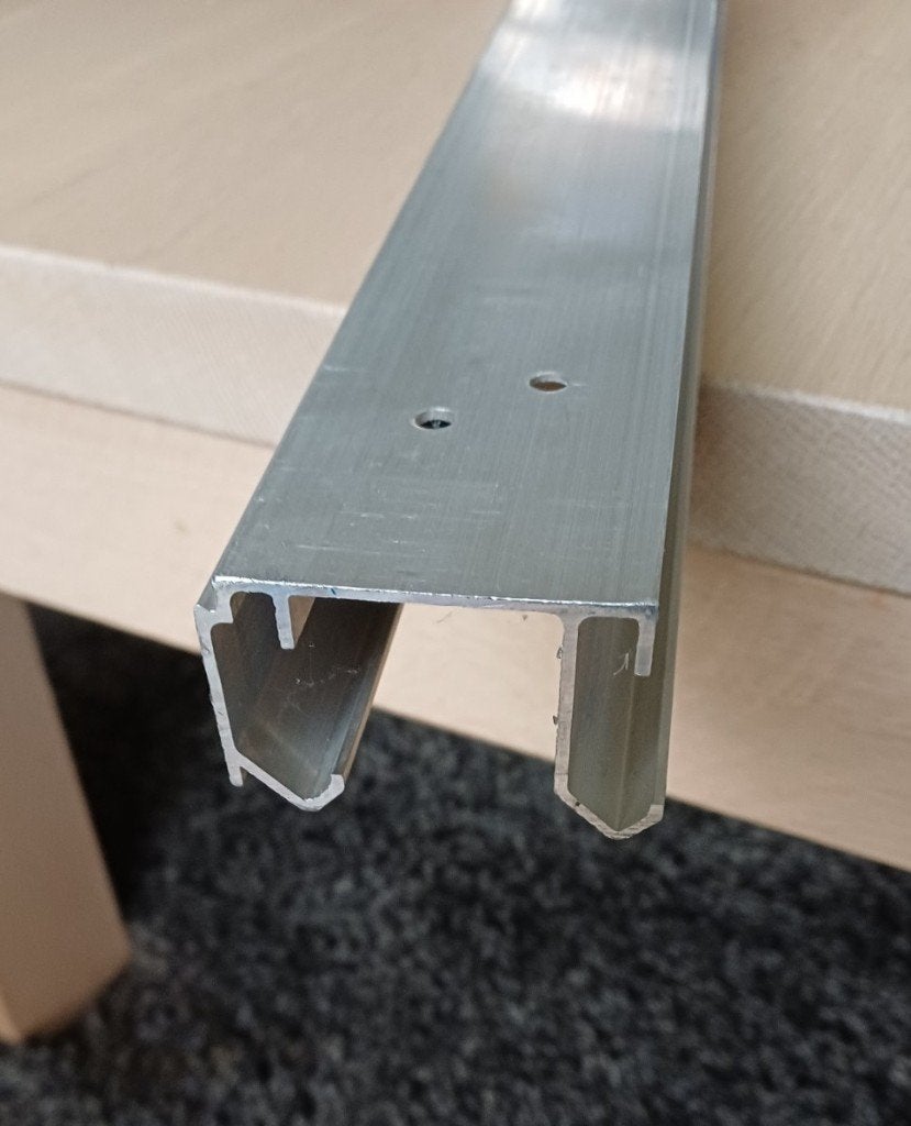 Henderson W12/EU schuifdeurbeslag set Double Top 1200 mm, Doe-het-zelf en Verbouw, Minder dan 200 cm, Nieuw, Buitendeur, Metaal