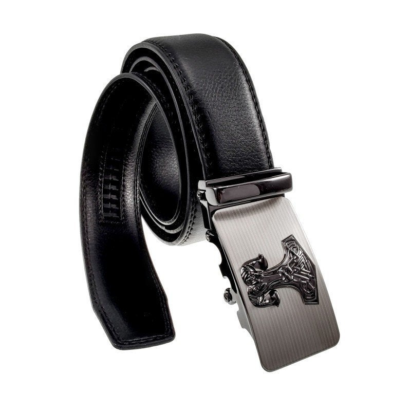 Automatische Riem Heren Zwart PU-Imitatieleer Verstelbaar, Kleding | Heren, Riemen en Ceinturen, Birgitta-Gracht 33, 6465 EL Kerkrade, Nederland