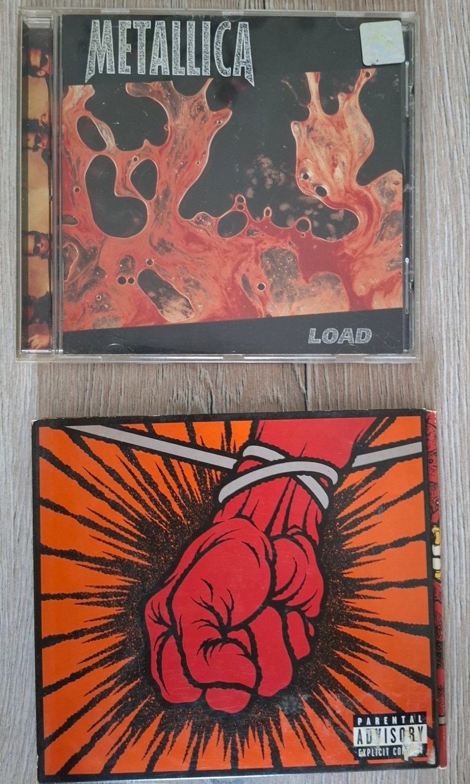 Metallica CD's: Load & St. Anger (2 stuks), Ophalen of Verzenden, Gebruikt
