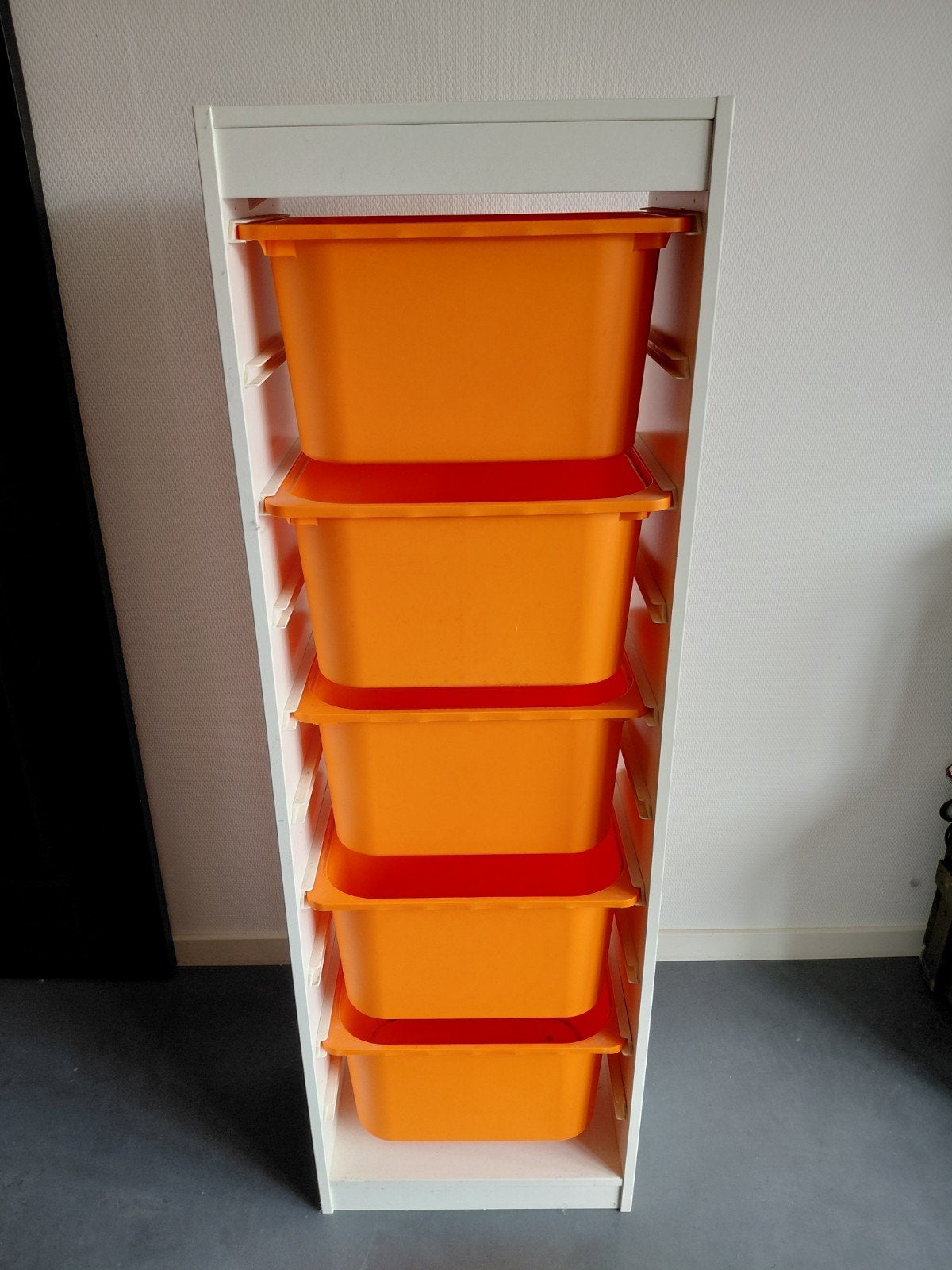 Ikea Trofast opbergkast, 5 laden of meer, Ophalen, Zo goed als nieuw, 25 tot 50 cm