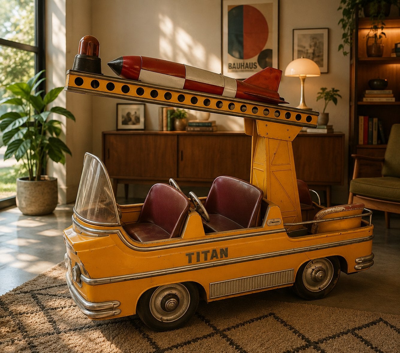 Kermis draaimolen titan autopede, Ophalen of Verzenden, Gebruikt