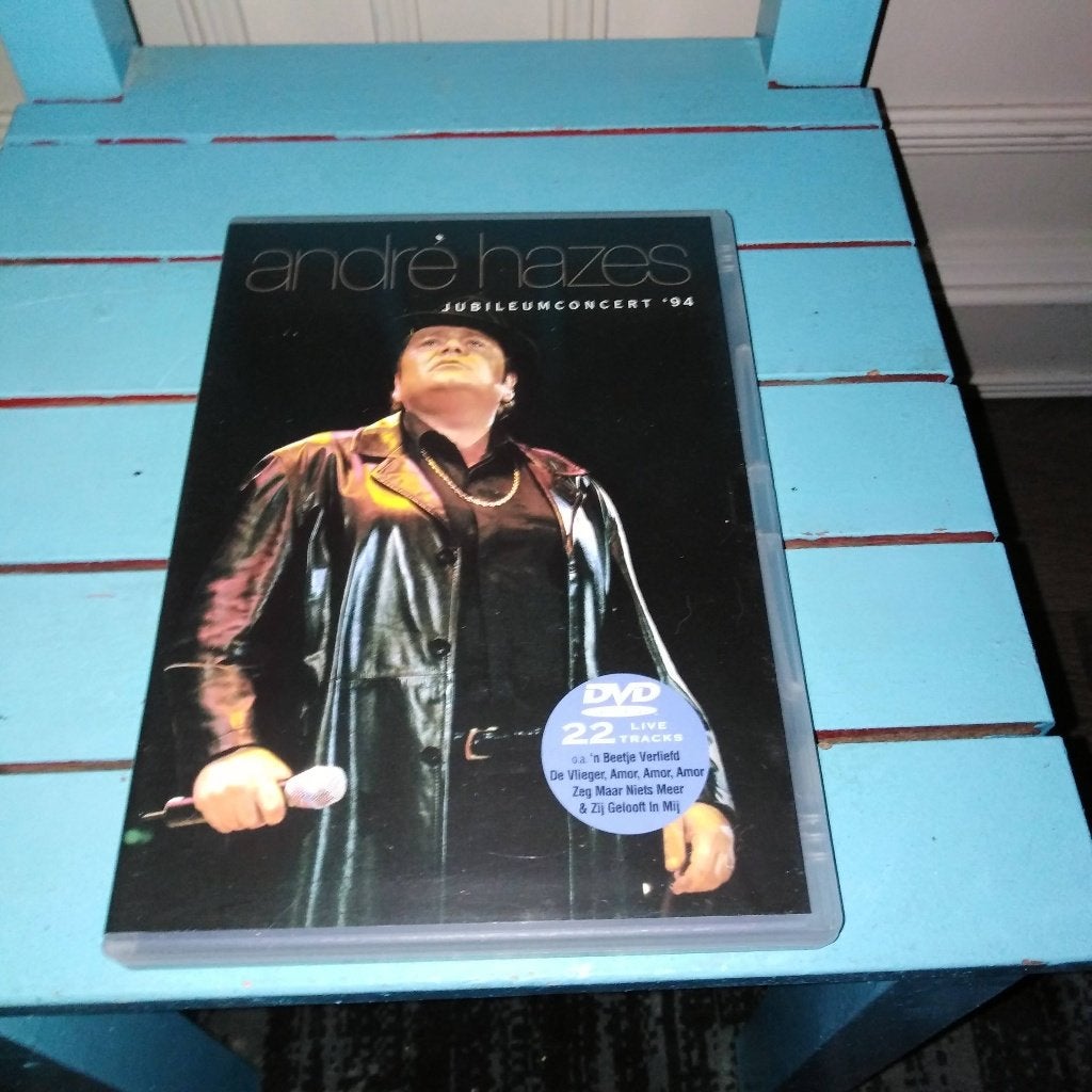 André Hazes 2 dvd's jubileumconcert 1994 /Zij Gelooft In Mij, Cd's en Dvd's, Alle leeftijden, Ophalen, Gebruikt, Overige typen