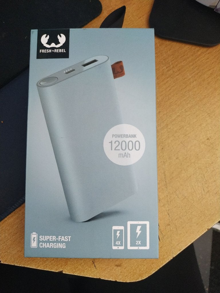 FRESH 'N REBEL Powerbank 12000 MAH, Ophalen of Verzenden, Nieuw, Fresh 'n Rebel