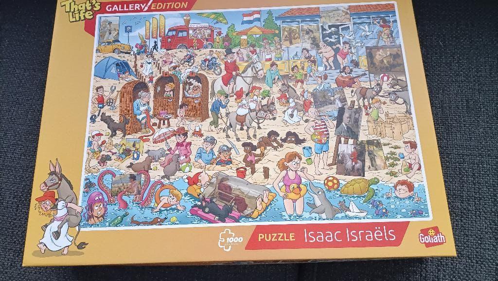 That,s Life Gallery Edtion puzzel Isaac Israels 1000 stukje, Hobby en Vrije tijd, Denksport en Puzzels, Ophalen of Verzenden, 500 t/m 1500 stukjes