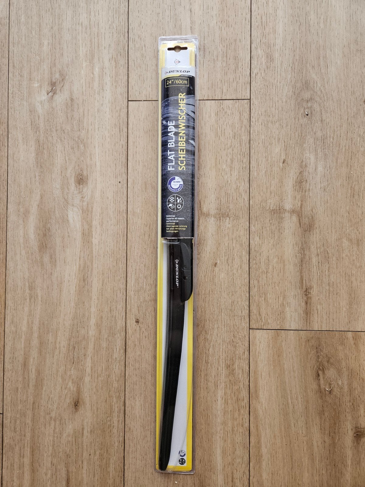 Dunlop Flat Blade Ruitenwisser 24"/60cm - Nieuw, Ophalen of Verzenden, Nieuw, Universele onderdelen